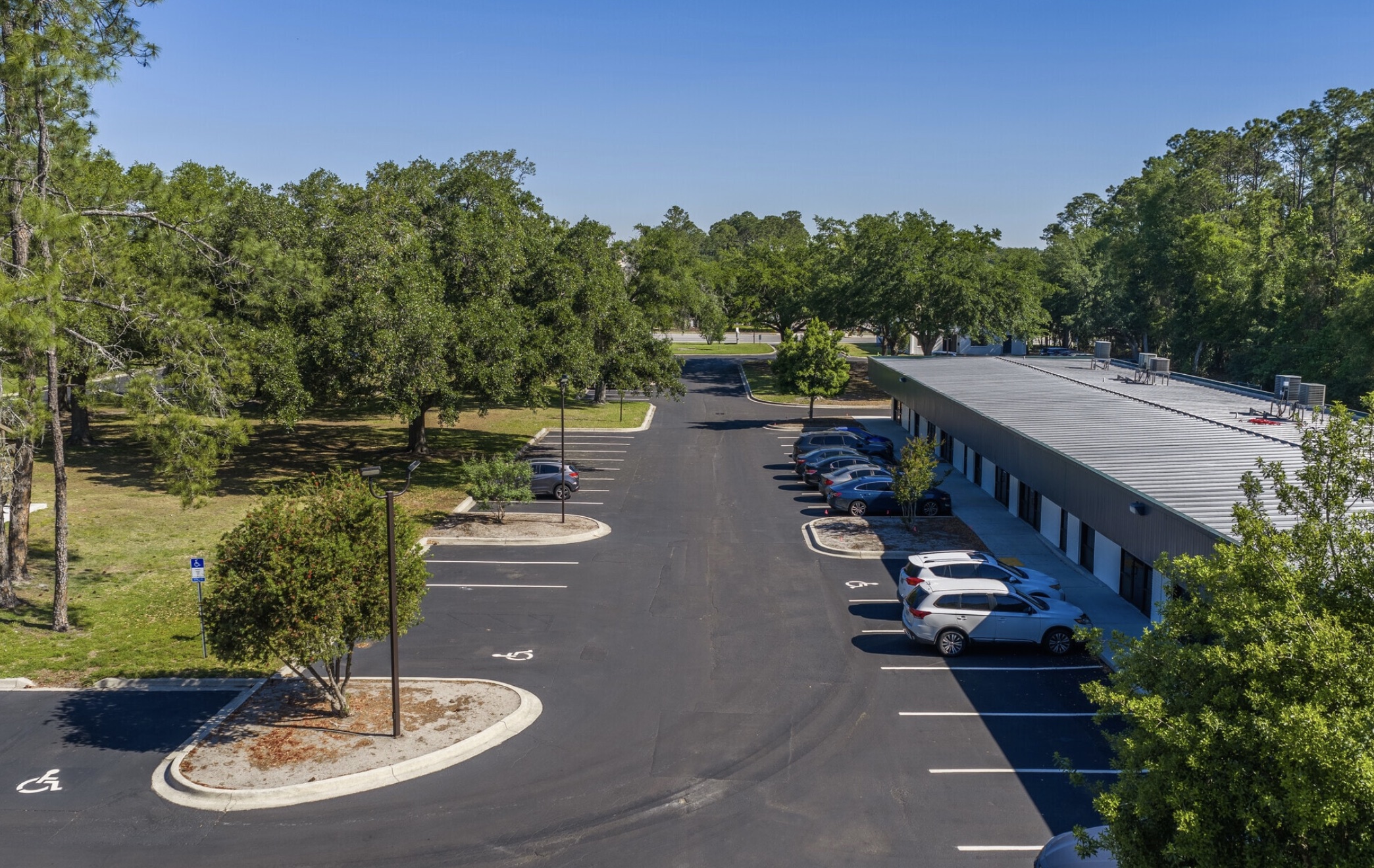 Parking Court at The Village Green in Orange Park